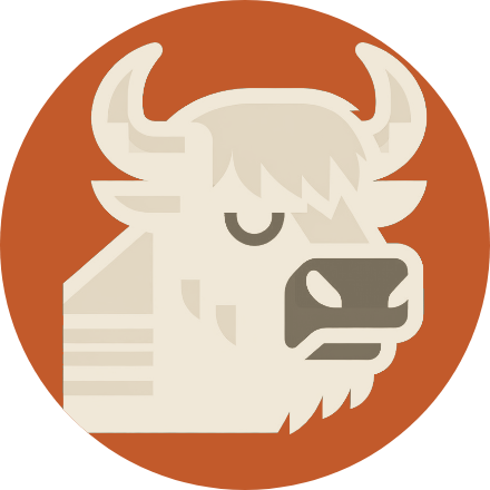 YakPrint yak mascot — a calm, shaggy yak with one raised eyebrow